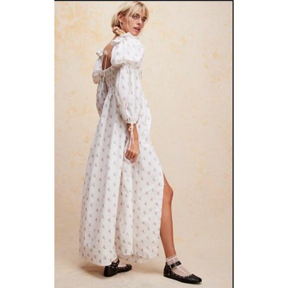 NWT For Love and Lemons Carlotta Maxi Dress Size M - Picture 1 of 15